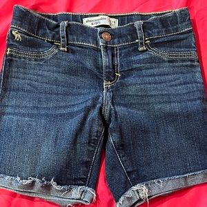 5/6 Abercrombie kids jean shorts